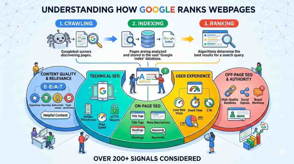 Ranking a Webpage on the 1st Page of Google (Full SEO Guide 2026)